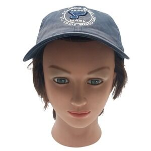 St. Louis Blues Retro Distressed Cap‎ Discolored NHL Strap Back American Needle